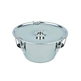 FLANERO INOXIDABLE CON TAPA 16 CM 3320