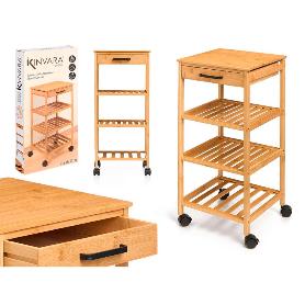 VERDULERO BAMBU 9X68X33 CM