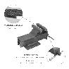 TORNILLO BANCO ACERO 150 MM. BANCO DE MESA, TORNILLO SUJECIÓN, ABRAZADERA DE BANCO