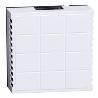 TIMBRE CUADRADO 240V - 80DEC. FUSIBLE BLANCO