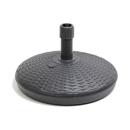 BASE PARASOL RATTAN ANTRACITA 44X15 CM 20 L
