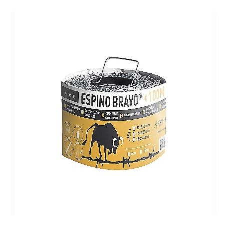 ALAMBRE ESPINO 4-13-15 A/R. 100MT