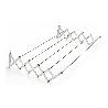 TENDEDERO EXTENSIBLE ALUMINIO PREMIUM 80CM