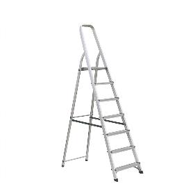 ESCALERA ALUMINIO 7 PELDAÑOS HOGAR EN131
