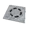 SUMIDERO ALUMINIO 30X30 CM