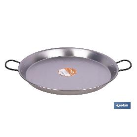 PAELLERA ACERO PULIDA Ø26CM