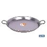 PAELLERA ACERO PULIDA Ø26CM