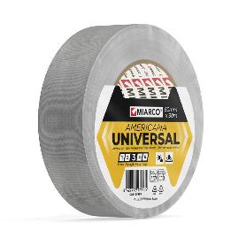 CINTA AMERICANA UNIVERSAL PLATA 50 MM X 10 M