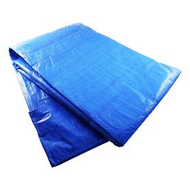 TOLDO RAFIA 3,85X4,90  AZUL C/ OLLAOS (4X5 M)