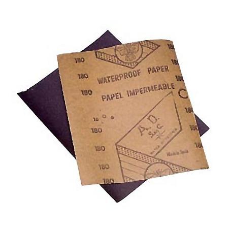 PLIEGO LIJA AGUA IMPERMEABLE 180