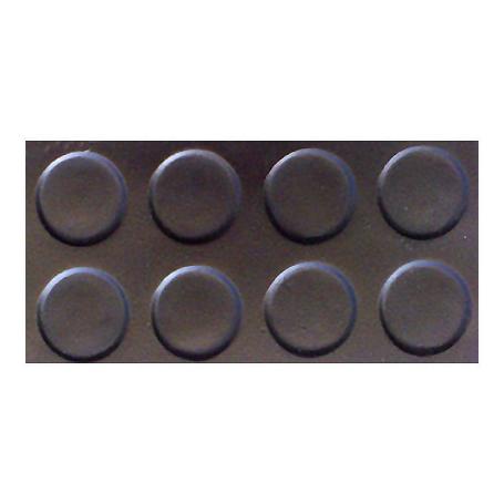 PAVIMENTO GOMA CIRCULO NEGRO 1,20 X3MM