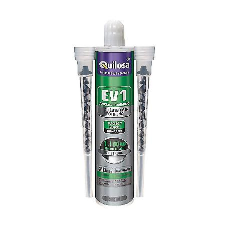 TACO QUIMICO EV1 300ML GRIS SIN ESTIRENO