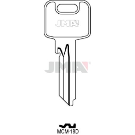 LLAVES JMA TIPO A MOD MCM-18D (CAJA 50 UNIDADES)