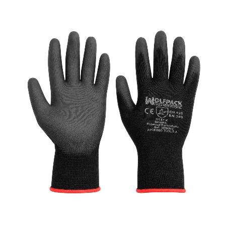 GUANTES POLIURETANO / POLIESTER IMPREGNADO  6 (PAR)