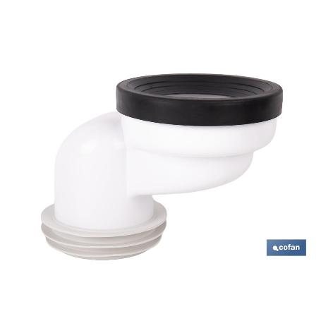 MANGUITO DE CONEXIÓN SUPER EXCÉNTRICO PARA INODORO Ø110 MM
