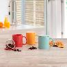 TAZA MUG CERAMICA 33 CL + FILTRO + TAPA