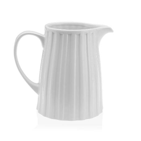 JARRA LECHERA PORCELANA RELIEVE 790 ML