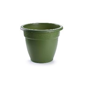 MACETA REDONDA 25X25X19 CM VERDE