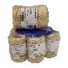 CUERDA SISAL 2 CABOS 2,5 MM 400GR