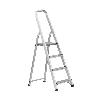 ESCALERA ALUMINIO 4 PELDAÑOS HOGAR EN131