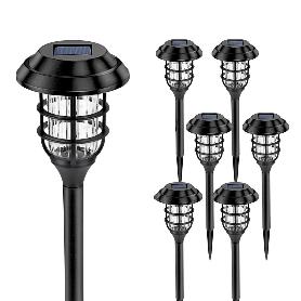 LUZ SOLAR PINCHO 41 CM NEGRA