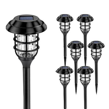 LUZ SOLAR PINCHO 41 CM NEGRA
