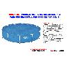PISCINAS CUBIERTA SOLAR 366 CM PISCINAS STEEL PRO-FAST SET 58242-58242H