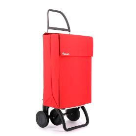 CARRO COMPRA JEAN LN 4 RUEDAS ROJO