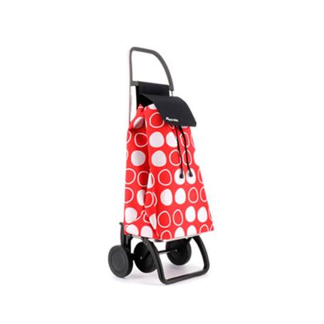 CARRO COMPRA SAQUET SYMBOL 4 RUEDAS ROJO