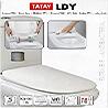 TAPA WC CUADRADA LADY BLANCA