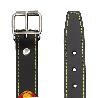 COLLAR CUERO BANDERA ESPAÑA 60CM
