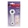 TOPE RETENEDEDOR GIRATORIO METAL BLANCO 2058-2