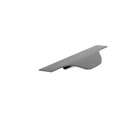 TIRADOR EMBUTIR VECTOR GRIS CEPILLADO LARGO LONG. 597MM.