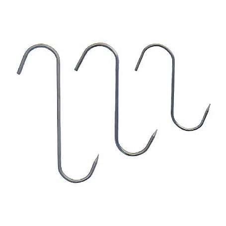 GANCHO CARNICERO 14CM. INOX. 10UD
