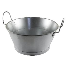 BAÑO CHAPA GALVANIZADA 55 CM 38 L