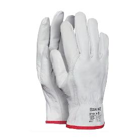 GUANTE INDUSTRIAL PIEL BLANCA 9 R-7140