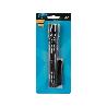 LINTERNA LED COCHE 16 CM ALUMINIO NEGRA