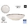 PLATO HONDO MELAMINA RECICLABLE BRILLO ANLLO 21X5,3 CMS LAMEDITERRANEA