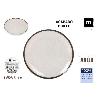 PLATO LLANO MELAMINA BRILLO RECICLABLE ANLLO 25,5 CMS LA MEDITERRANEA