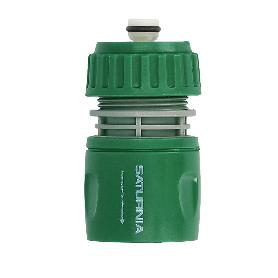 CONECTOR MANGUERA PLASTICO 1/2 CON STOP  BLISTER