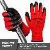 GUANTES LATEX / NYLON GRIPFLEX TALLA  9 (PAR)