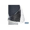 SUELO DE CAUCHO NEGRO CÍRCULOS 3 MM 1,50 X 10 M