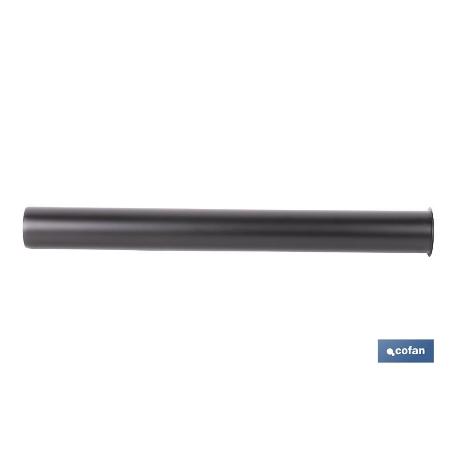 TUBO PARA SIFÓN BOTELLA NEGRO Ø32 300 MM