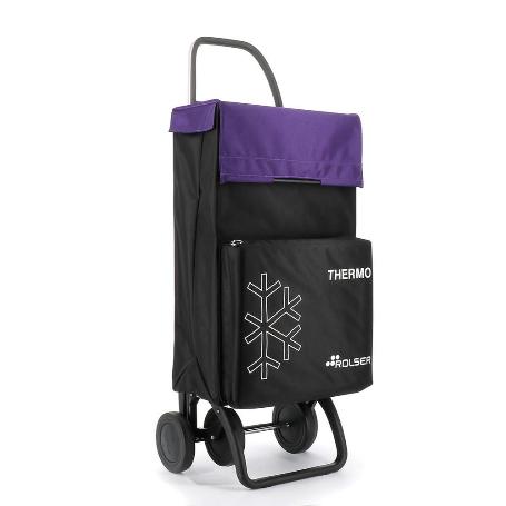 CARRO COMPRA TERMO FRESH MF4 NEGRO/MALVA