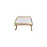 BANDEJA CAMA CON PATAS MADERA 40X24 CM