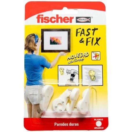 COLGADOR 3 PUNTAS FAST &AMP; FIX - 4U