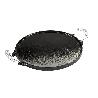 GARCIMA PLANCHA DE HIERRO ESMALTADA GUISON REDONDA 52  12055