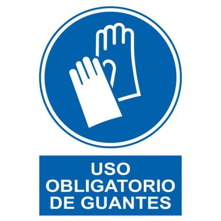 NORMALUZ SEÑAL LUMINISCENTE OBLIGATOR.USO GUANTES21X30 RD20003