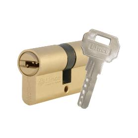 LINCE CILINDRO EUROPERFIL SEGURIDAD C25-32X32 LATON R15 (2100)
