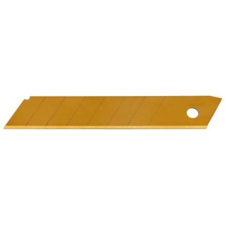 HOJA RECAMBIO TITANIUM PARA CUTTER DE 18 MM - 10 UNIDADES / H5140618